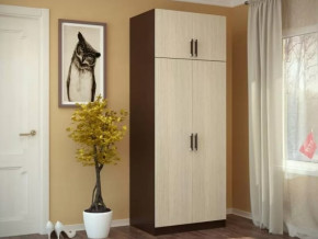 Шкаф 2-х створчатый с перегородкой венге/лоредо БТС в Югорске - yugorsk.mebel-tymen.ru | фото