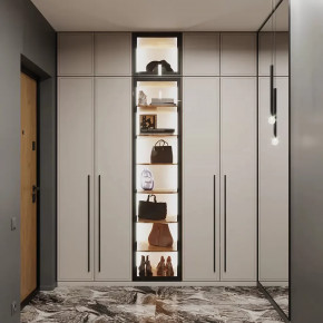 Шкаф 2000 Грей классик шагрень Либерти в Югорске - yugorsk.mebel-tymen.ru | фото