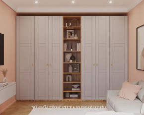 Шкаф 3000 Софт серый Графика в Югорске - yugorsk.mebel-tymen.ru | фото