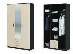 Шкаф 3х створчатый Гармония ШК 601 М в Югорске - yugorsk.mebel-tymen.ru | фото