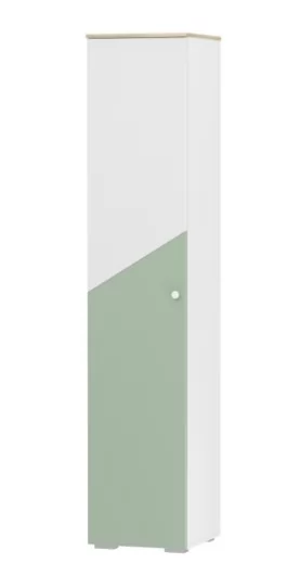 Шкаф для белья Банни НМ 041.43 Меренга/Макарун в Югорске - yugorsk.mebel-tymen.ru | фото