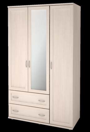Шкаф для одежды 3-х дверный «Ника-Люкс» №18 в Югорске - yugorsk.mebel-tymen.ru | фото