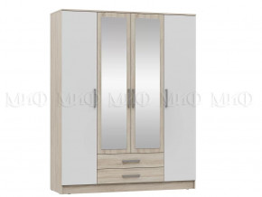 Шкаф для одежды 4-дверный Мартина ЛДСП в Югорске - yugorsk.mebel-tymen.ru | фото