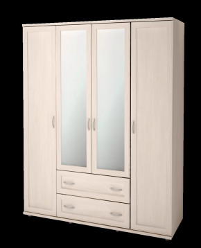 Шкаф для одежды 4-х дверный «Ника-Люкс» №19 в Югорске - yugorsk.mebel-tymen.ru | фото