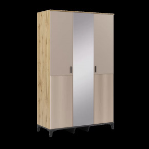 Шкаф для одежды и белья с зеркалом Дюна №1 в Югорске - yugorsk.mebel-tymen.ru | фото