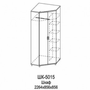 Шкаф для одежды и белья ШК-5015 Грейс в Югорске - yugorsk.mebel-tymen.ru | фото