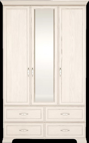 Шкаф для одежды с зеркалом (3-х дв) «Венеция» №1 в Югорске - yugorsk.mebel-tymen.ru | фото