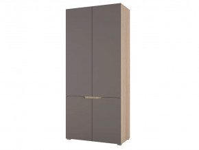 Шкаф двухстворчатый Анталия Сонома-Графит софт в Югорске - yugorsk.mebel-tymen.ru | фото