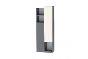 Шкаф Клео Шк-2, 800 мм, графит, миндаль Диал в Югорске - yugorsk.mebel-tymen.ru | фото