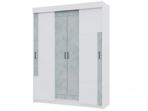 Шкаф купе Victor Белый-Бетон в Югорске - yugorsk.mebel-tymen.ru | фото