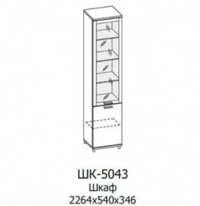 Шкаф многоцелевой ШК-5043 Грейс в Югорске - yugorsk.mebel-tymen.ru | фото