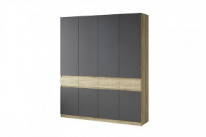 Шкаф распашной Турин Графит в Югорске - yugorsk.mebel-tymen.ru | фото