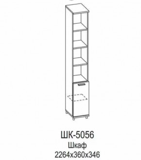 Шкаф ШК-5056 Грейс в Югорске - yugorsk.mebel-tymen.ru | фото