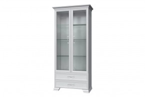 Шкаф витрина-2 стекла "Грация" в Югорске - yugorsk.mebel-tymen.ru | фото