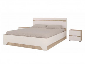 Спальный гарнитур Анталия Сонома-Белый софт в Югорске - yugorsk.mebel-tymen.ru | фото