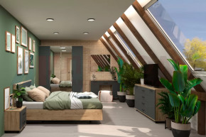 Спальный гарнитур Грейс композиция-4 в Югорске - yugorsk.mebel-tymen.ru | фото