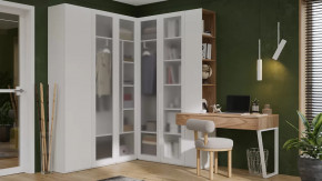 Спальный гарнитур «Порто» №5 Яблоня Беллуно, Белый в Югорске - yugorsk.mebel-tymen.ru | фото