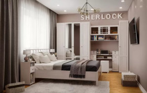 Спальный гарнитур Sherlock в Югорске - yugorsk.mebel-tymen.ru | фото