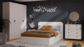 Спальный гарнитур «Тиффани» №3 Белый Жемчуг, Белый софт в Югорске - yugorsk.mebel-tymen.ru | фото