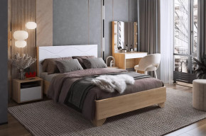 Спальный гарнитур Зара К4 дуб сонома/белый в Югорске - yugorsk.mebel-tymen.ru | фото