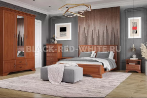 Спальня Kentaki каштан в Югорске - yugorsk.mebel-tymen.ru | фото