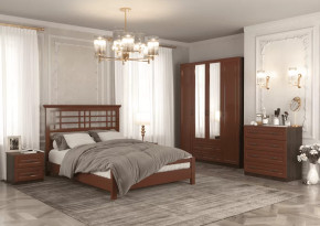 Спальня модульная Кантри Орех в Югорске - yugorsk.mebel-tymen.ru | фото