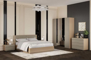 Спальня модульная Вива Мокко Глянец в Югорске - yugorsk.mebel-tymen.ru | фото