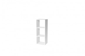 Стеллаж 3 секции 1060х356х294, цвет белый в Югорске - yugorsk.mebel-tymen.ru | фото
