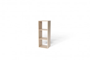 Стеллаж 3 секции 1060х356х294, цвет дуб сонома в Югорске - yugorsk.mebel-tymen.ru | фото