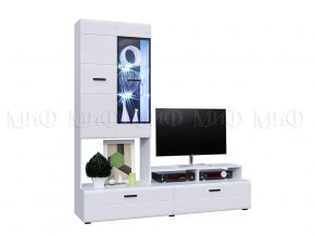 Стенка центр Нэнси New МДФ в Югорске - yugorsk.mebel-tymen.ru | фото