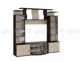 Стенка Виста Дуб беленый/Венге в Югорске - yugorsk.mebel-tymen.ru | фото