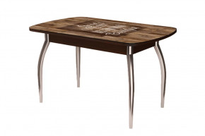 Стол Бостон, капучино/венге/хром триумф в Югорске - yugorsk.mebel-tymen.ru | фото