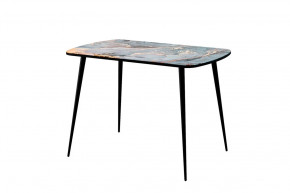 Стол Бостон Лайт 2, фотопечать Версаль/опоры черные в Югорске - yugorsk.mebel-tymen.ru | фото