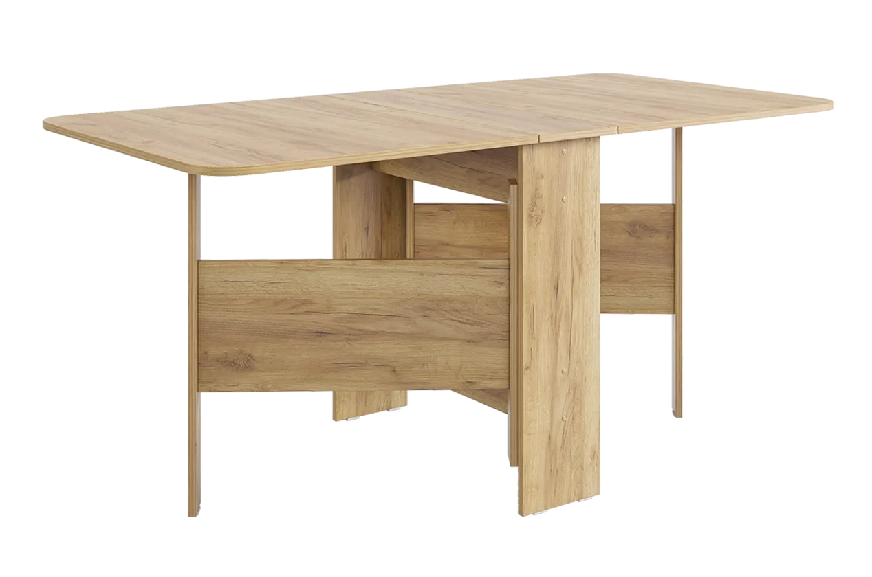 Стол-книжка раскладной Мечта 2 (дуб крафт золотой/дуб крафт золотой) в Югорске - yugorsk.mebel-tymen.ru | фото