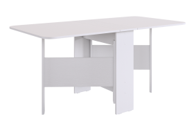 Стол-книжка раскладной Мечта 2 (белое дерево/белое дерево) в Югорске - yugorsk.mebel-tymen.ru | фото