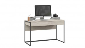 Стол компьютерный «Лофт» тип 2 Черный/Дуб крафт белый в Югорске - yugorsk.mebel-tymen.ru | фото