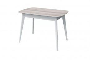 Стол обеденный Прайм, бора бора/белый в Югорске - yugorsk.mebel-tymen.ru | фото