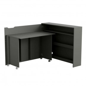 Стол письменный Графит Luis НК-мебель в Югорске - yugorsk.mebel-tymen.ru | фото