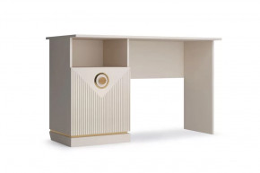 Стол письменный "Капри" Сатин/Сатин в Югорске - yugorsk.mebel-tymen.ru | фото