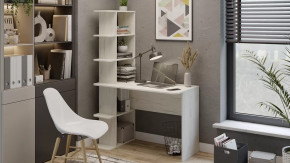 Стол письменный тип 4 Дуб крафт белый в Югорске - yugorsk.mebel-tymen.ru | фото