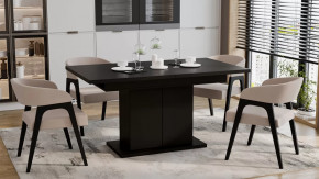 Стол раздвижной «Детройт» Тип 1 Черный в Югорске - yugorsk.mebel-tymen.ru | фото