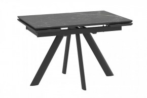 Стол раздвижной Jack-120, stone black st cer/черный в Югорске - yugorsk.mebel-tymen.ru | фото