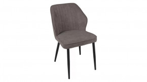 Стул «Крис» Черный муар, Микровелюр BRENDY Latte в Югорске - yugorsk.mebel-tymen.ru | фото