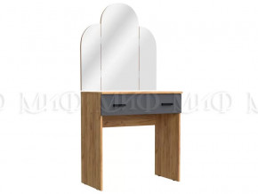 Трельяж Басямиф, графит/дуб крафт в Югорске - yugorsk.mebel-tymen.ru | фото