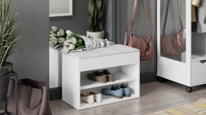 Тумба для обуви «Лайт» Тип 1 Белый глянец в Югорске - yugorsk.mebel-tymen.ru | фото