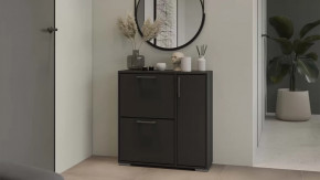 Тумба для обуви Тип 15 Антрацит в Югорске - yugorsk.mebel-tymen.ru | фото