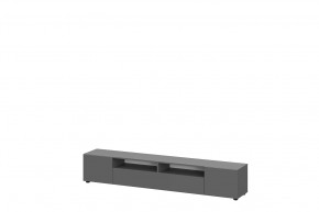 Тумба для телевидеоаппаратуры графит серый Денвер в Югорске - yugorsk.mebel-tymen.ru | фото