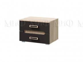Тумба Ким Графит софт, сонома 2 шт в Югорске - yugorsk.mebel-tymen.ru | фото