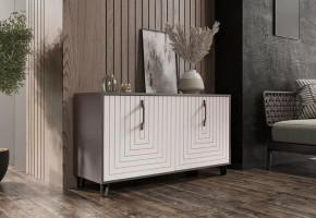 Тумба Квадро М-5, софт серый/софт вайт в Югорске - yugorsk.mebel-tymen.ru | фото