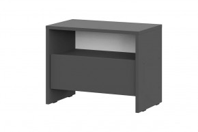 Тумба прикроватная Камелия 1 Серия 2, графит в Югорске - yugorsk.mebel-tymen.ru | фото